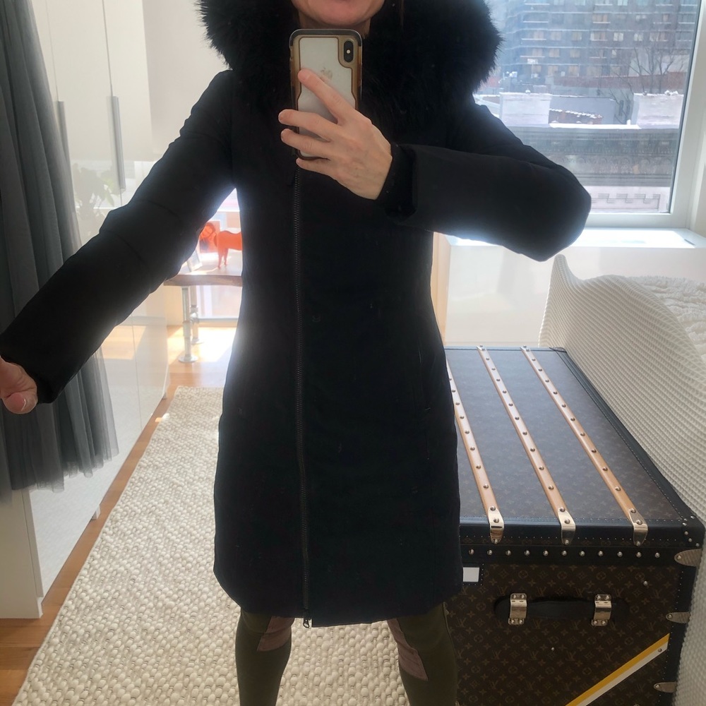 Aritzia Babaton St Moritz Parka black/black XXS